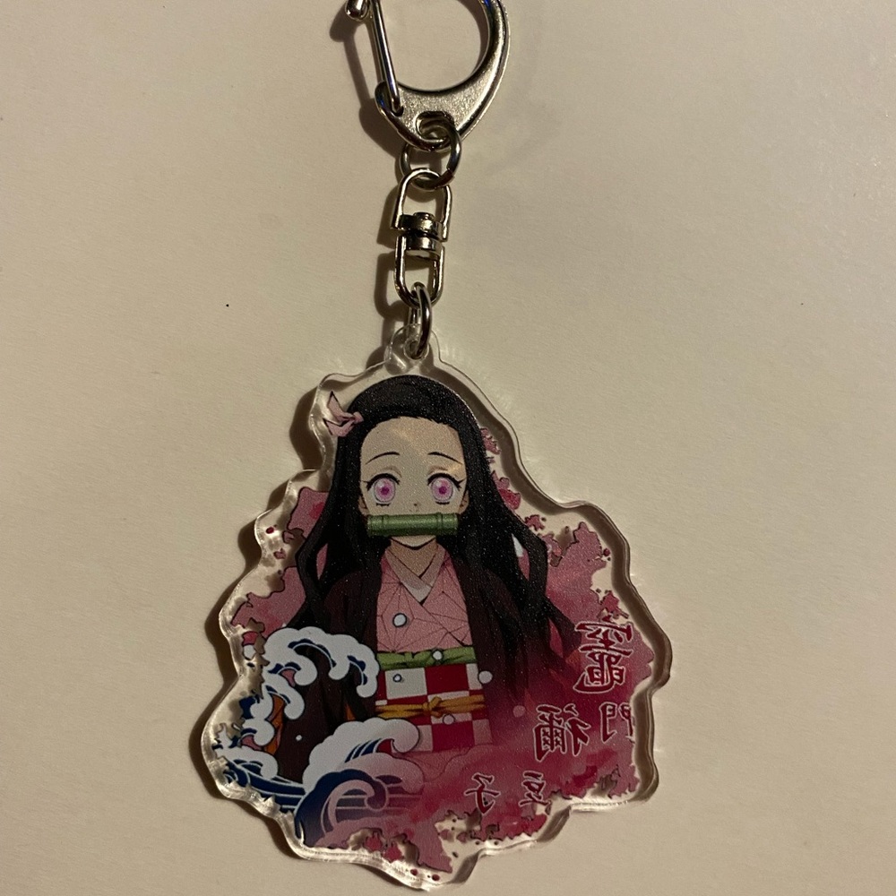 Nezuko Acrylic Keychain - Picture 4 of 4